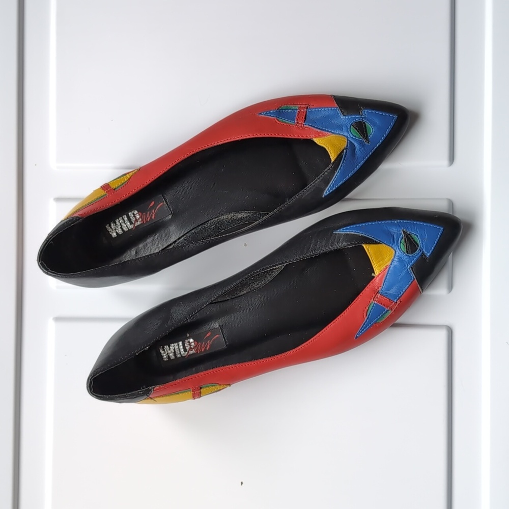 1980s Multicolored Flats